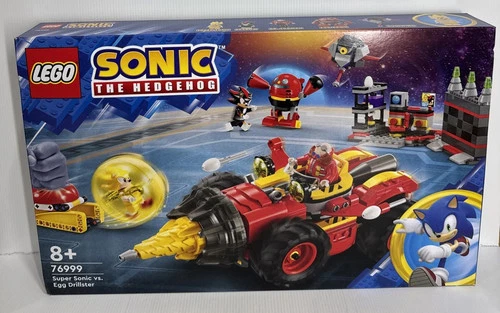 LEGO® Sonic The Hedgehog Super Sonic VS Egg Drillster Building Set 76999 NEW