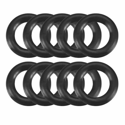 10pcs black round nitrile butadiene rubber O-ring 9.5mm OD 1.9mm width *kk