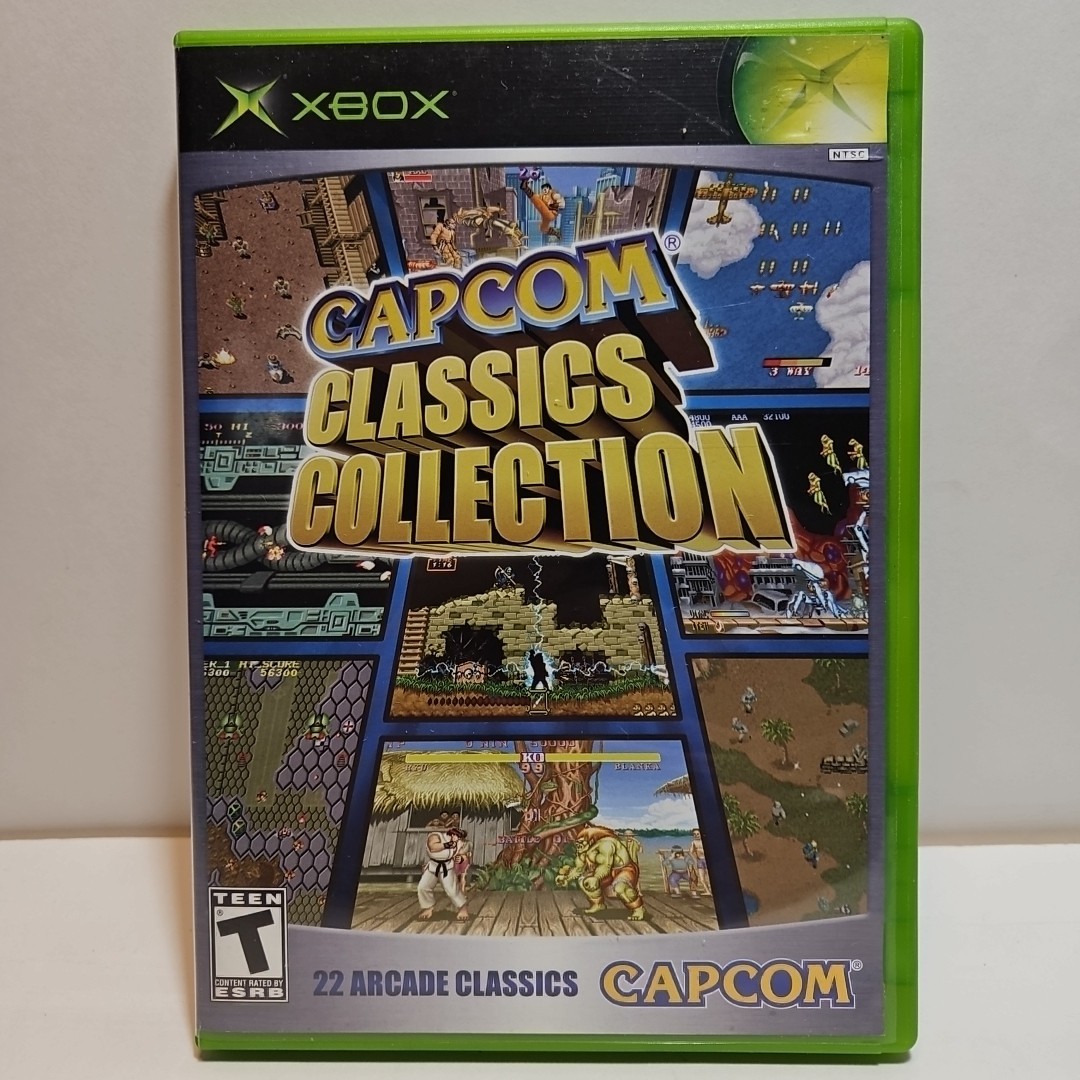 Capcom Classics Collection Vol. 1 Xbox con manual PROBADO