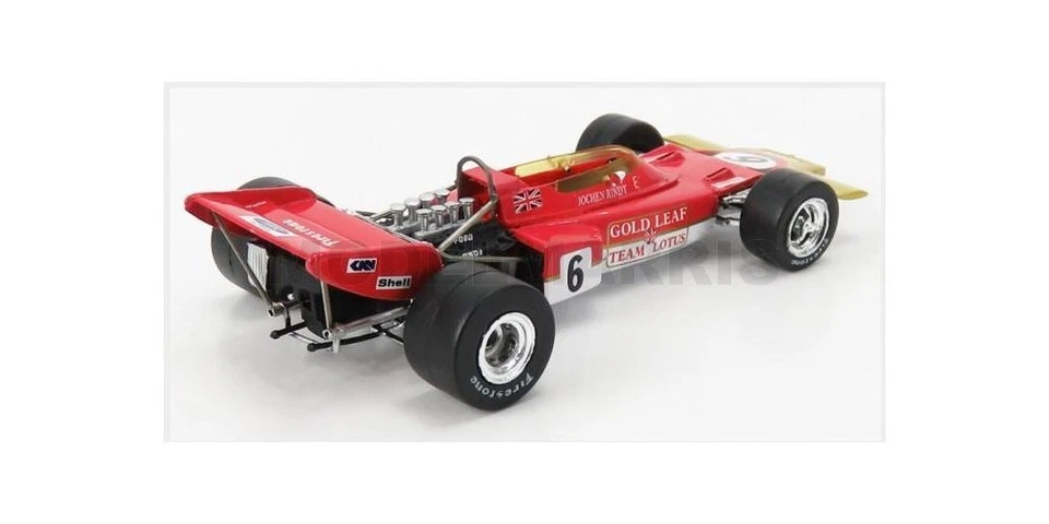 QUARTZO 27853 LOTUS - F1 72C TEAM LOTUS N 6 WORLD CHAMPION WINNER FRENCH GP 1970 - Immagine 2 di 2