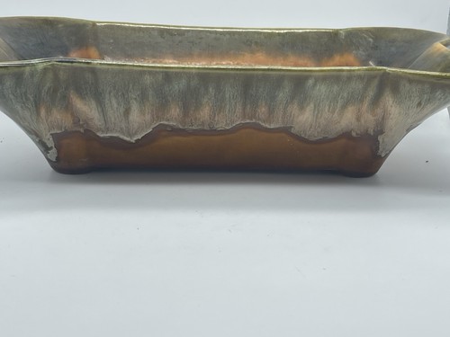 Vintage Royal Haeger Pottery Planter Tan Green Container R1415 USA 14” X 8.75" - Picture 3 of 15