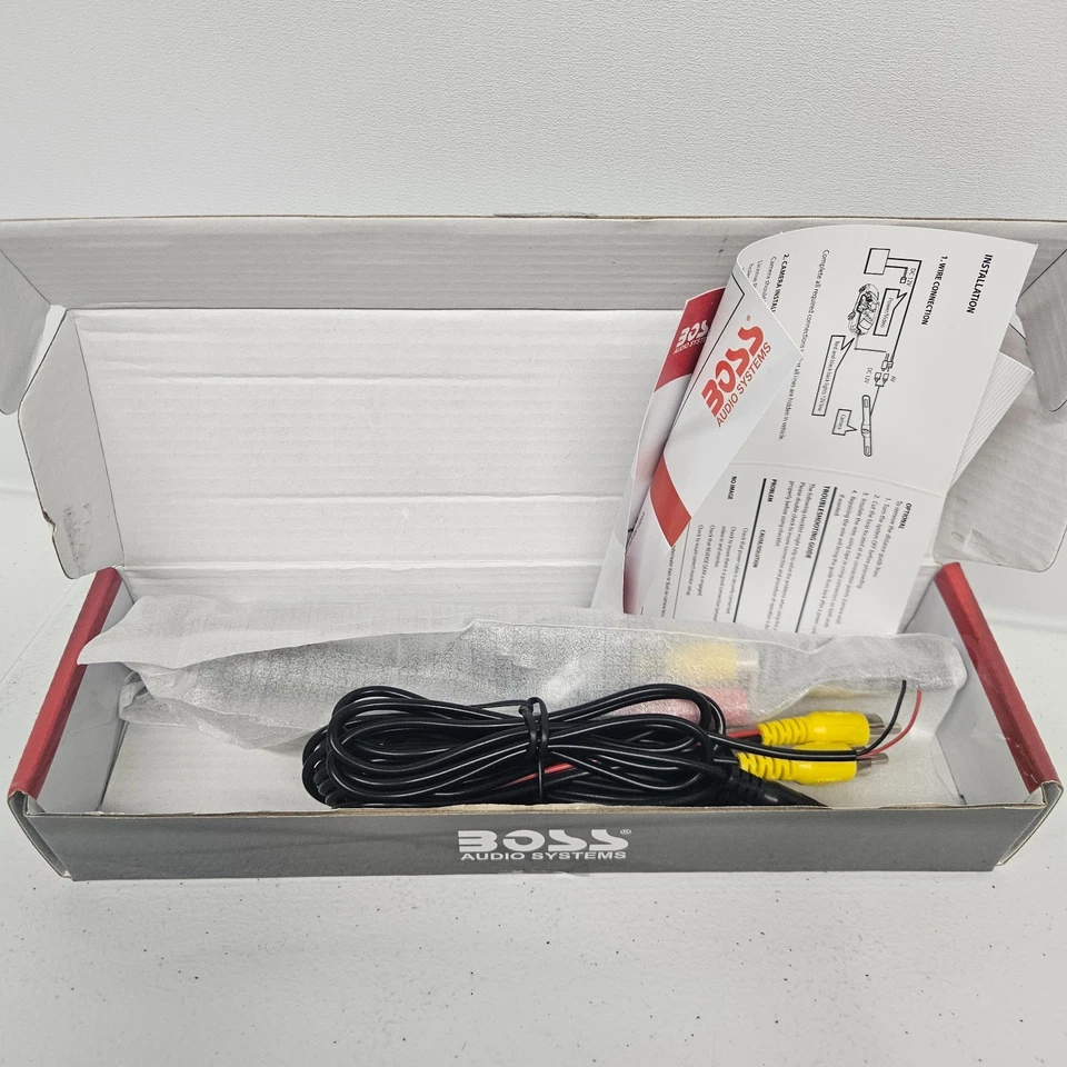 Boss LPCB36 License Plate Mount Rear View Camera 170° Waterproof - Image 3 of 3