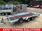 New Indespension Car Transporter Trailer 14ft1 x 6ft4 2700kg with Winch + Ramps✅