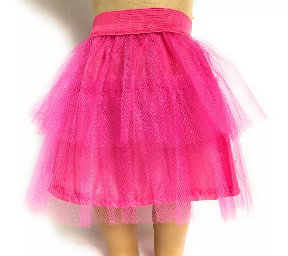 Hot pink tutu skirt top