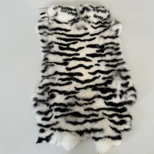 Natural Rabbit Fur DIY Apparel Sewing Fabric Fluffy Rabbit Fur Home Accessories - Bild 12 von 37