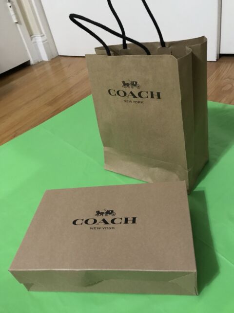 coach gift box And Coach Paper Bag | eBay