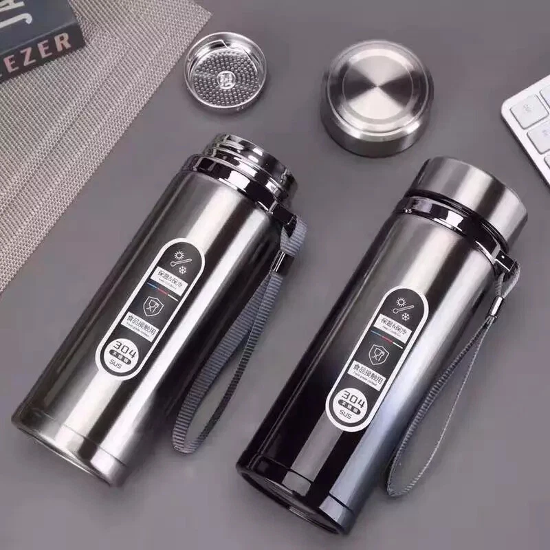 Thermos Flask Vacuum Flask Hot/Cold Water Bottle Thermal Flask Stainless Steel - Image 4 of 4