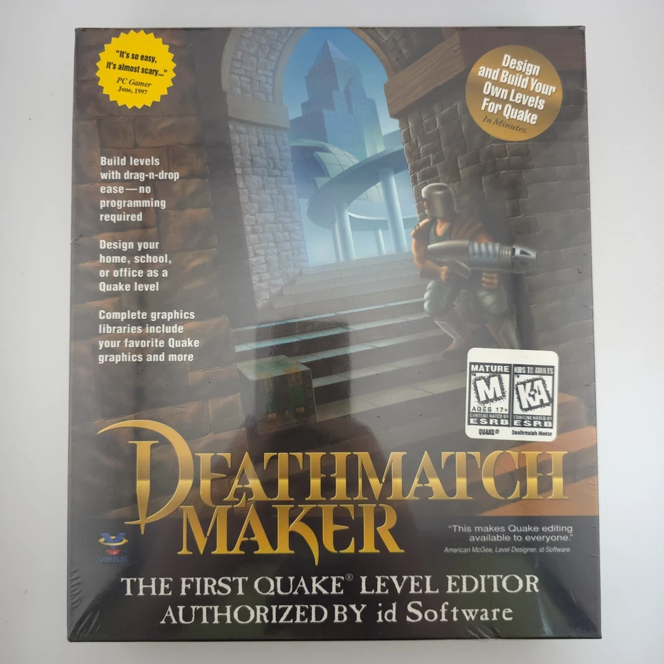 Quake: Deathmatch Maker, 1997, Big Box, New & Sealed - Image 2 of 4