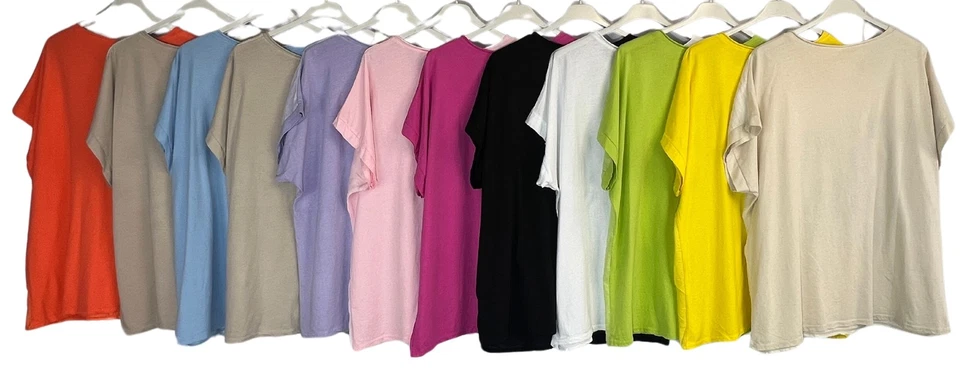 Diamante Sparkly Line Print Top Short Sleeve Summer Top for Women. - Image 2 of 2