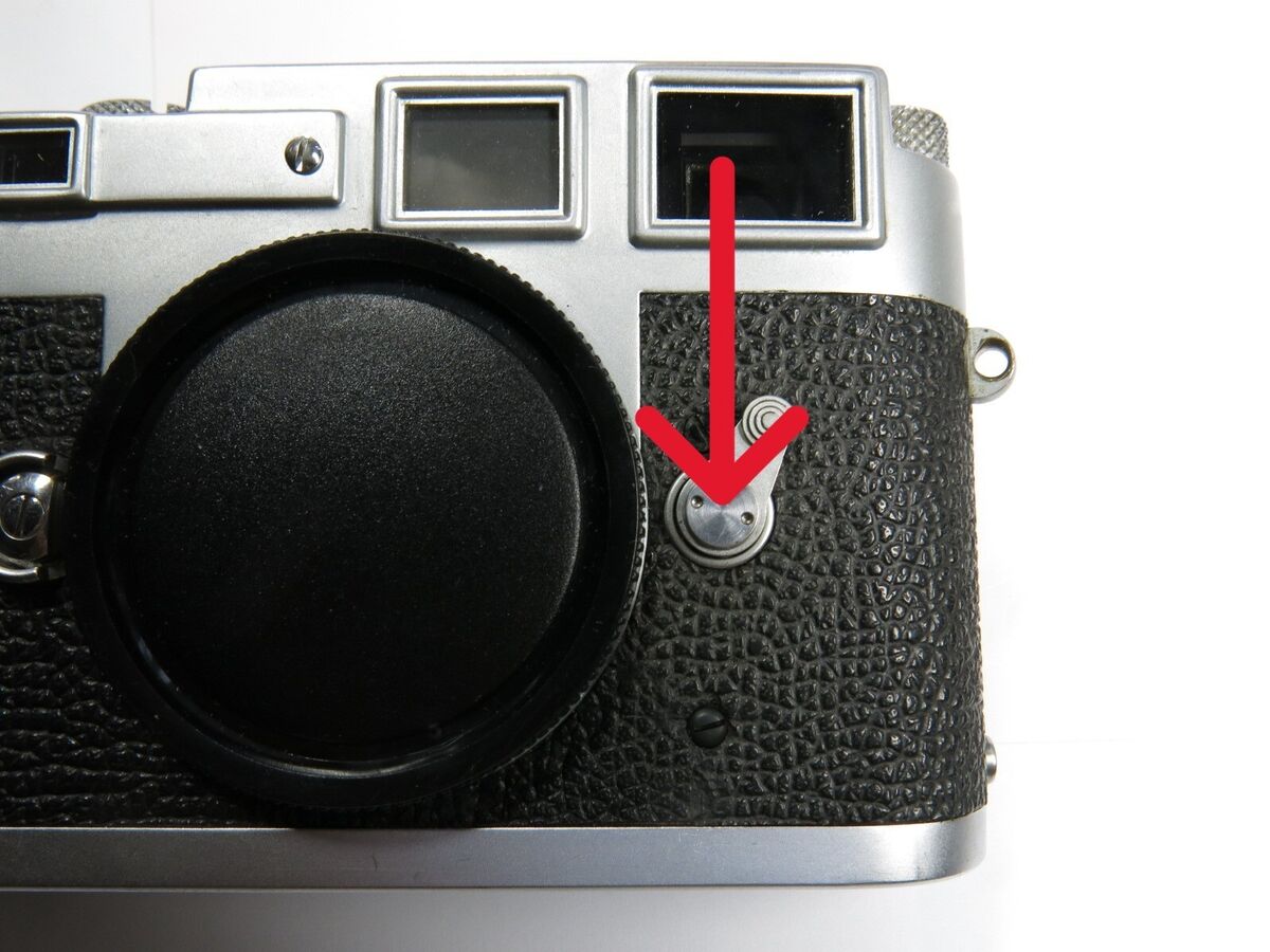 33) Leica M2, M3 M4 frame swich lever retaining screw repair 33) Leica M2, M3 M4 frame swich lever retaining screw repair