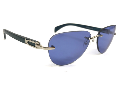 Porta Romana Green Gray Sunglasses Porta Romana Vintage Sunglasses (Two Tone, Green Lens, Model  main image 4