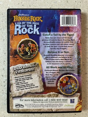 Fraggle Rock: Live By the Rule of the Rock - DVD - Jim Henson