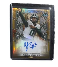 2024 Bowman U Best AIDAN CHILES GOLD Element Of The Game AUTO VARIATION CARD/ 50