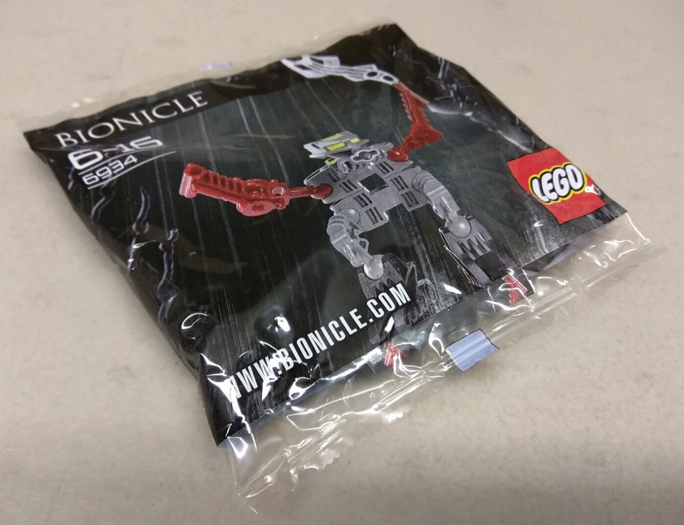LEGO Bionicle 6934 Good Guy NEW! RARE! Sweden Promo Set Turahk Staff of Fear - Image 3 of 4