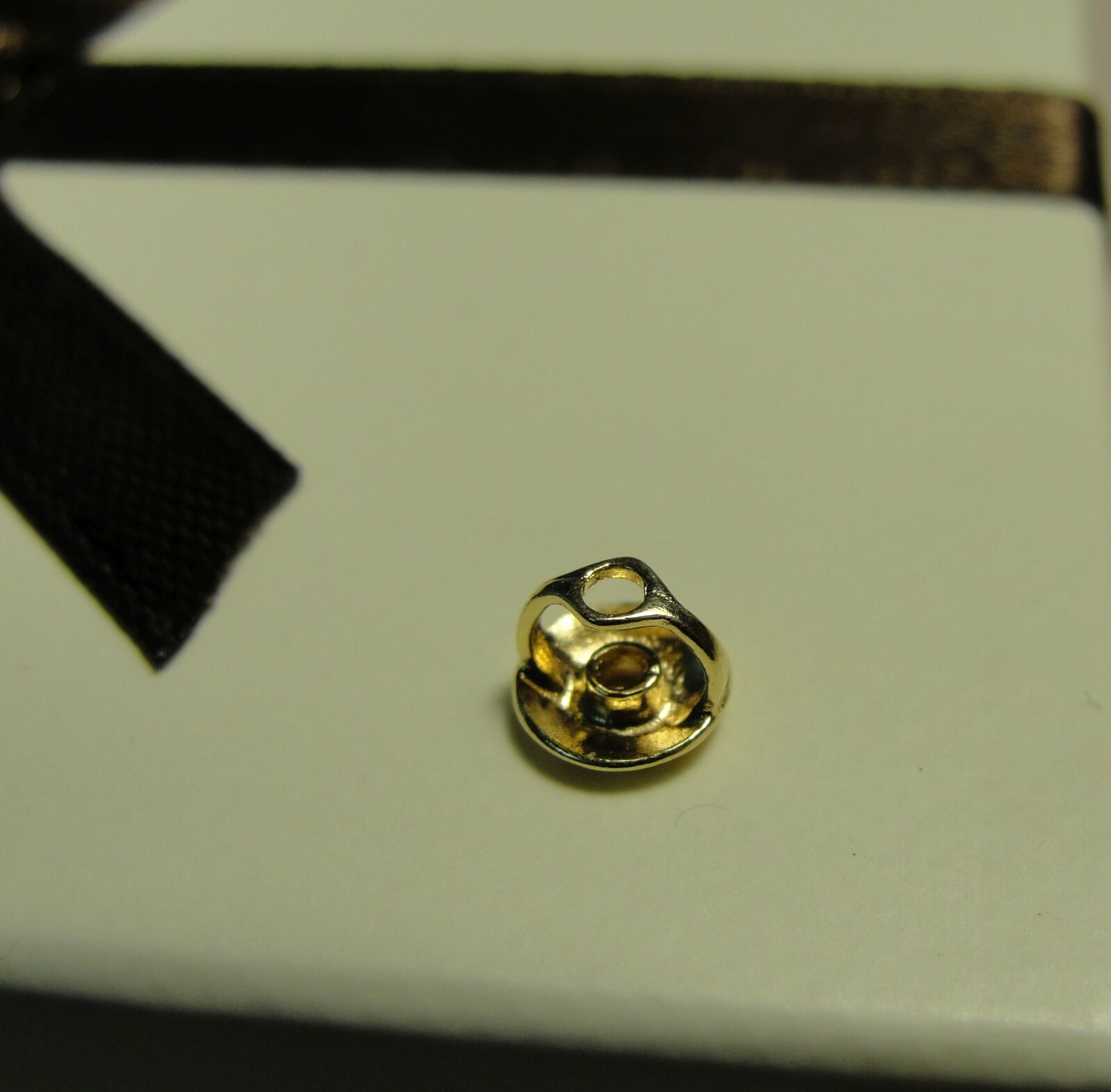 SINGLE 14K Solid Yellow Gold Backing Replacement … - image 7