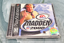 Madden NFL 2000 for PlayStation PS1 Complete With Manual (Tested)