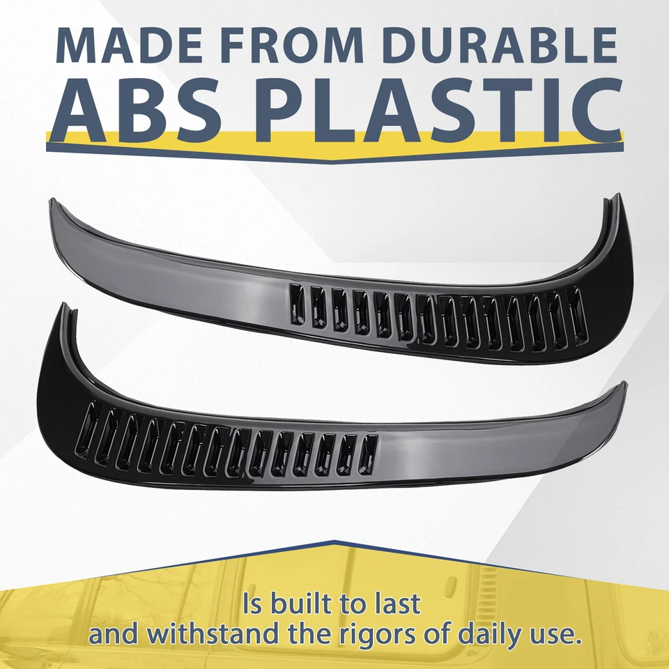 For Lexus LX450 /Toyota Land Cruiser 80 Rear Louver Quarter Side Window Vent Set Foto 3 de 4