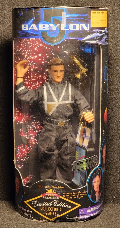 Babylon 5 CAPTAIN JOHN SHERIDAN Figure (1997) Limited Edition Collectors Series