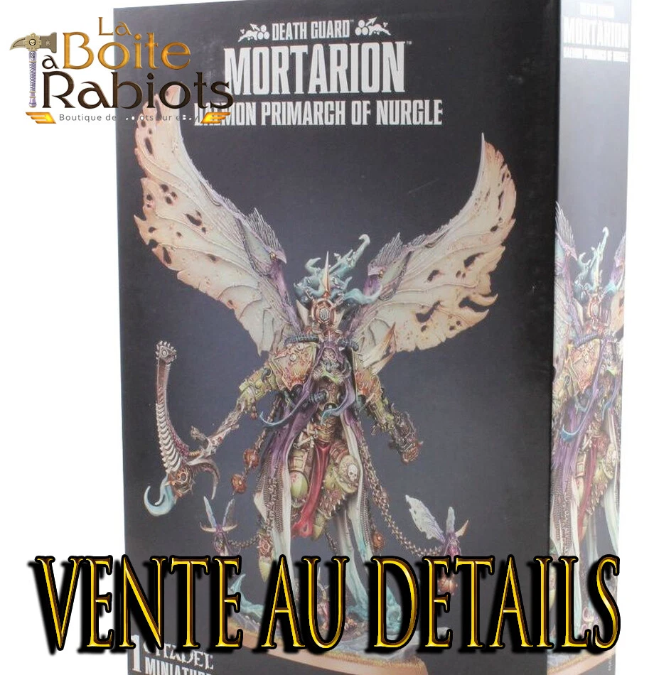 Warhammer 40000 Death Guard Mortarion Vente au détails Rabiots Bitz Sprue