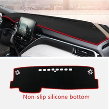 DashMat Dashboard Cover Dash Cover Mat Red 1pcs for Toyota Camry 2018-2024