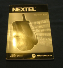 Nextel i60c user's guide / Motorola
