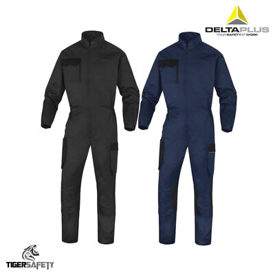 Delta Plus Panoply M2CO2 Mach2 Herren Knieschützer Arbeit Overall Blaumann