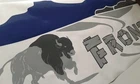 4 x FITS FRONTIER K-Z CAMPER 5TH WHEEL TRAILER DECAL STICKER SET KZ FGGB
