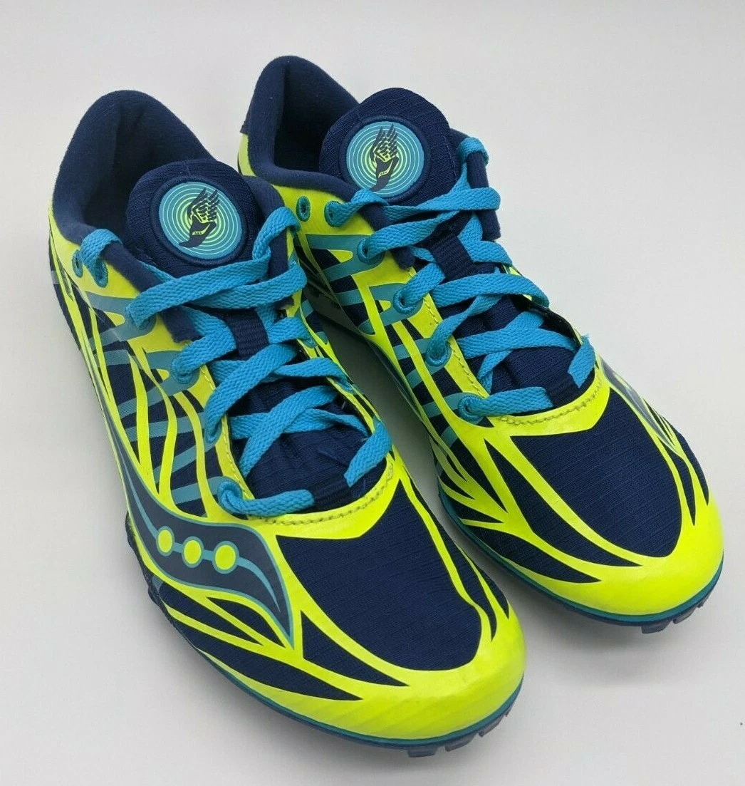 Womens Saucony Velocity Track Running Spike Shoes Size 7.5 S19019