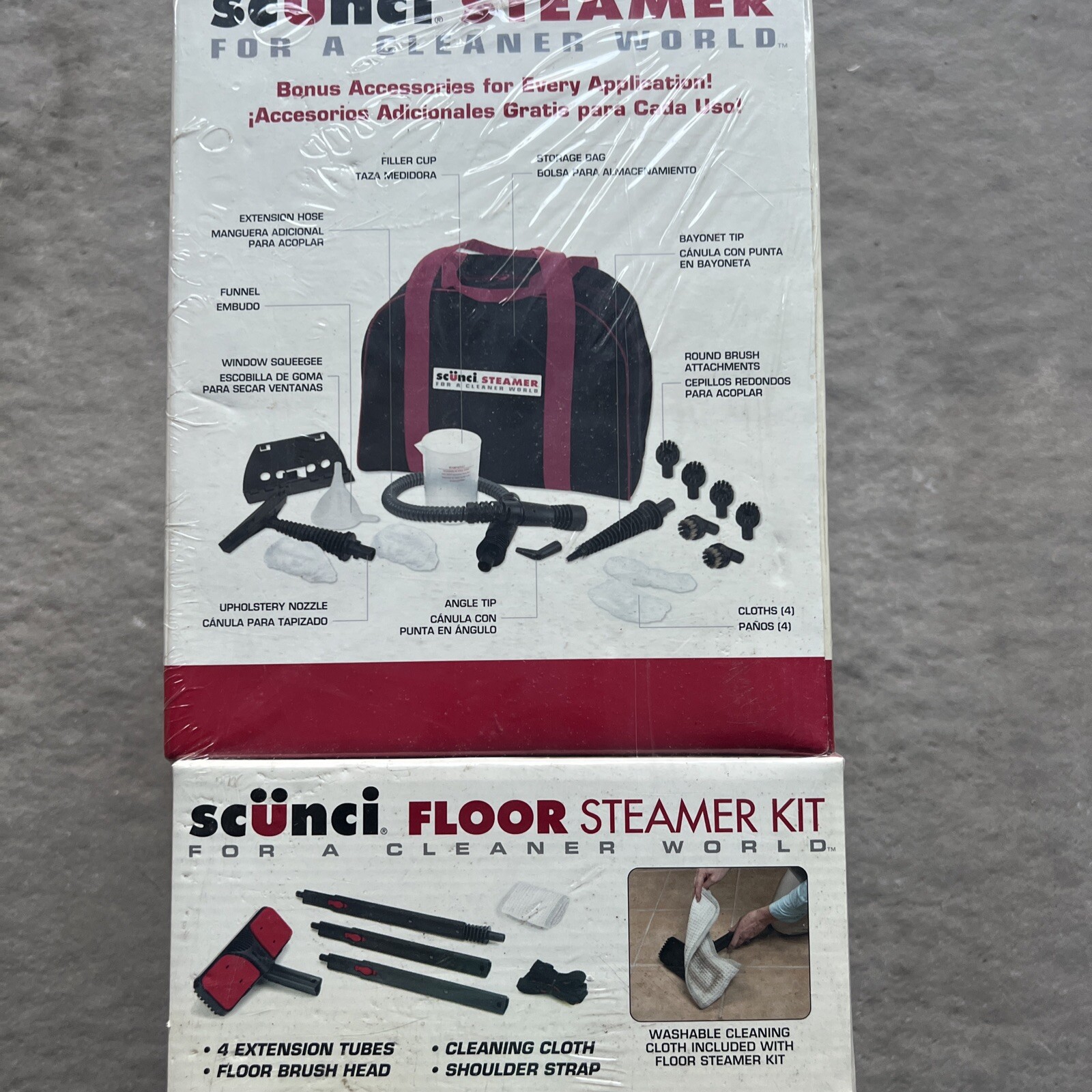SCUNCI Steamer Ss1000 Handheld Steam Cleaner for sale online eBay
