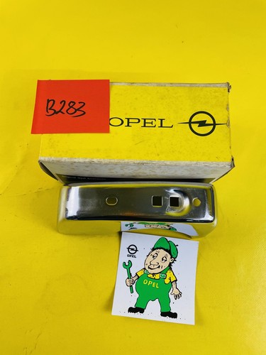 NUEVO + ORIGINAL Opel Rekord B sedán cupé cuerno parachoques cromo - Imagen 4 de 4