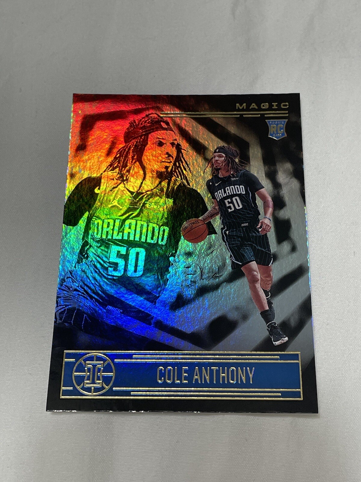 Cole Anthony 2020-21 Panini Illusions #156 ROOKIE RC Orlando Magic!