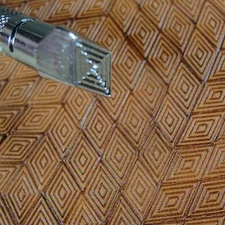 Japan Select - #O38 Diamond Geometric Stamp (Leather Stamping Tool)