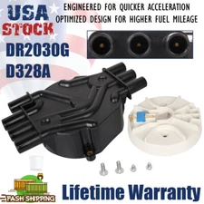 DR475 Distributor Cap and Rotor Kit For Chevrolet S10 GMC 4.3L V6 Vortec DR331