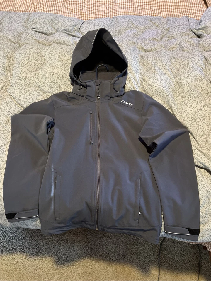 Chaqueta de caparazón blando para hombre Craft Brand Foto 3 de 4