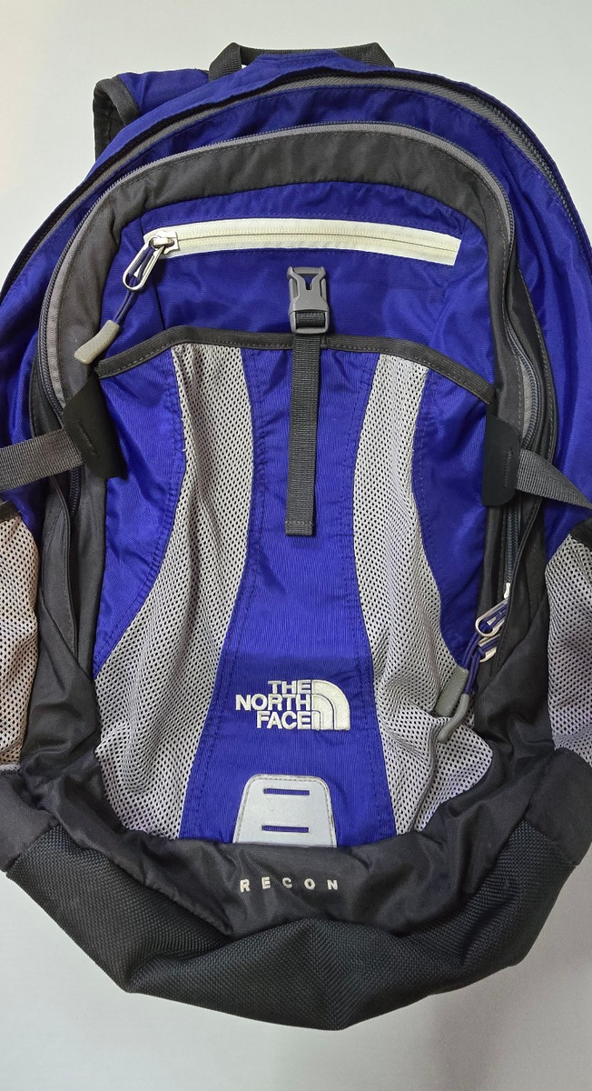 THE NORTH FACE Recon Blue & Gray Backpack for School Hiking Camping Everyday Bag | eBay THE NORTH FACE Recon Blue & Gray Backpack for School Hiking Camping Everyday Bag | eBay