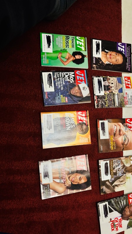 Lot of 9 2005-2007 Jet Magazine Tracee Ellis, Rihanna, Jamie Foxx etc