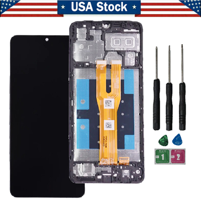 Frame+LCD Display Touch Screen Digitizer For Samsung Galaxy A06