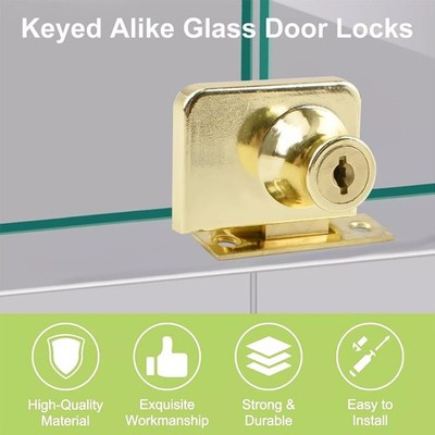 GLASE TOR LOCKRAUSE Einfache Installation Einfaches Design Zinklegierung