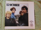 Vintage 1983 U2 Vinyl LP Record Album "October" ~ No Reserve