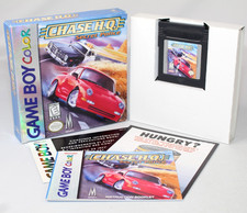 Chase H.Q.: Secret Police GBC Game Boy Complete CIB! Very Good Condition! RARE!