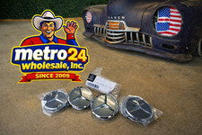 (4) Tapas centrales originales MercedesBenz 2,95 pulgadas/75 mm A22040001257756 iguales a concesionario