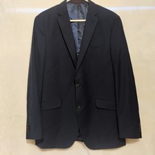 Kenneth Cole Reaction Blue Blazer Sport Coat Suit Jacket Mens 42L Techni Cole