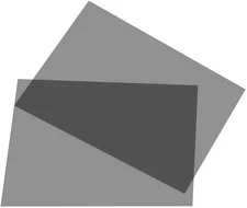 Adhesive Polarized Film Sheets Polarizer Linear Polarizing Filter 11.8 X7.8 Inch