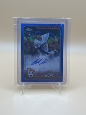 2024 Topps Chrome Update Series - Autographs Kyle Hurt #AC-KHU Blue Refractor...