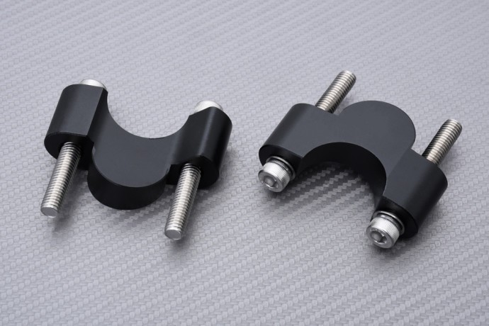 Réhausses Réhausseurs Guidon Pontets Riser Alu 40mm BMW R1250RS 19-24