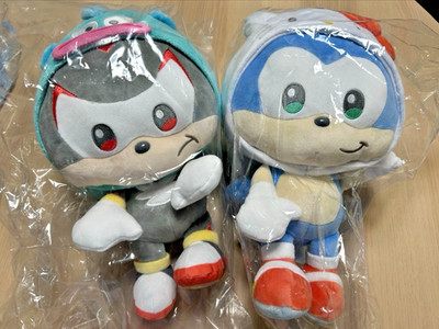 SONIC＆FRIENDS Sanrio characters Shadow Hangyodon / Sonic Kitty M Set Official