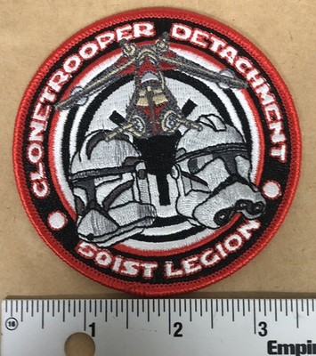 Star Wars 501st Legion Patch Star Wars Clonetroopers Detachment