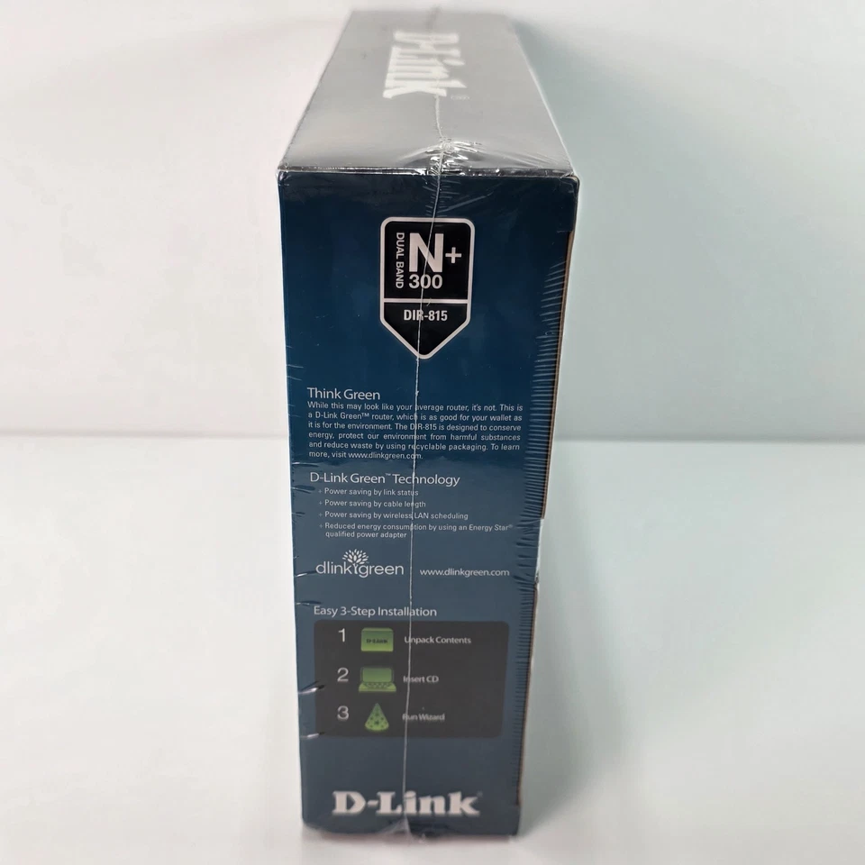 D-Link DIR-815 300 Mbps 4-Port 10/100 Wireless N Dual Band Router NIB! New - Image 2 of 4