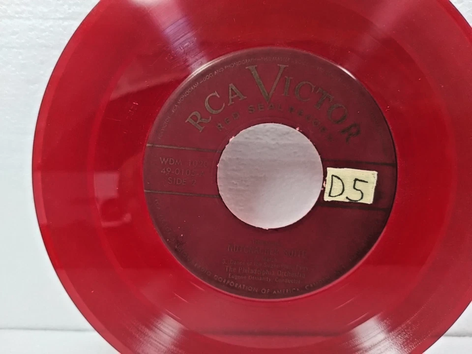 Щелкунчик Чайковского Suite Phila Orch. RCA Victor красный винил сторона 2/5 - Изображение 2 из 4