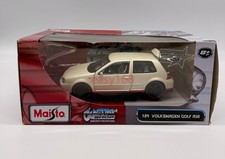 Maisto Vw Golf R32 Mk4 124 Volkswagen White Diecast Custom Shop